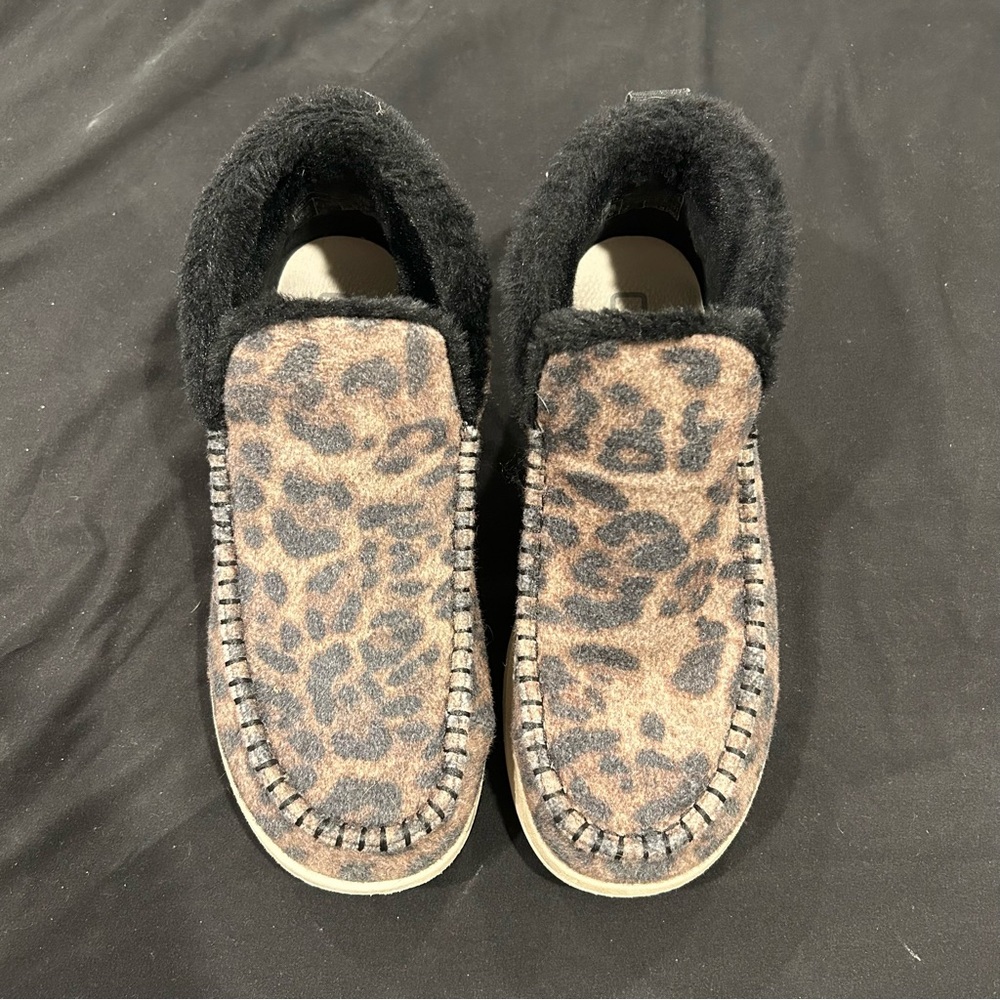 Cheetah Print Hey Dude Boot